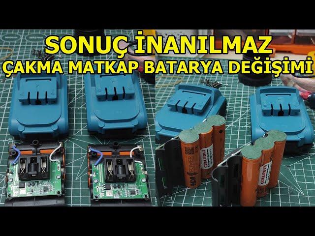 Sakın Çöpe Atma! Sonuç İnanılmaz! Çin Malı Matkap Batarya Değişimi, Aşırı Güçlü Oldu