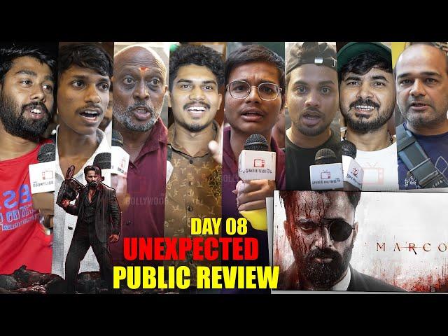 Marco Movie Hindi | Housefull Show | Day 08 Friday | Public Review | Unni Mukundan,Kabir Duhan Singh