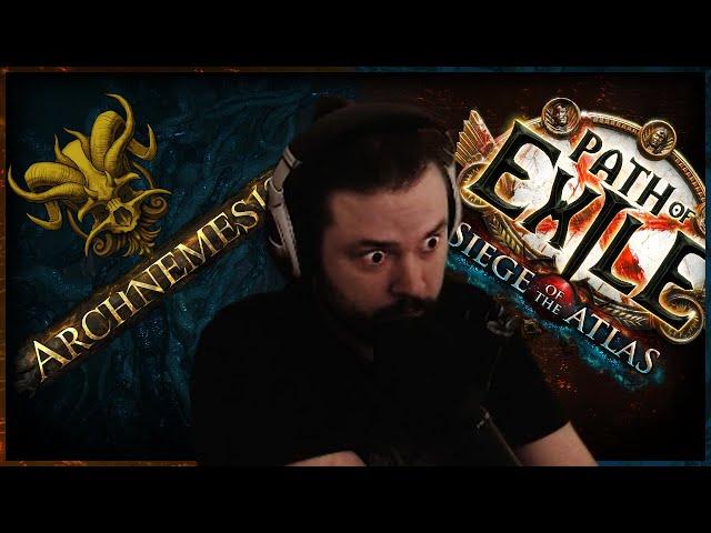 RaizQT reacts to Path of Exile: Siege of the Atlas & Archnemesis NEW EXPANSION Trailer & Gameplay