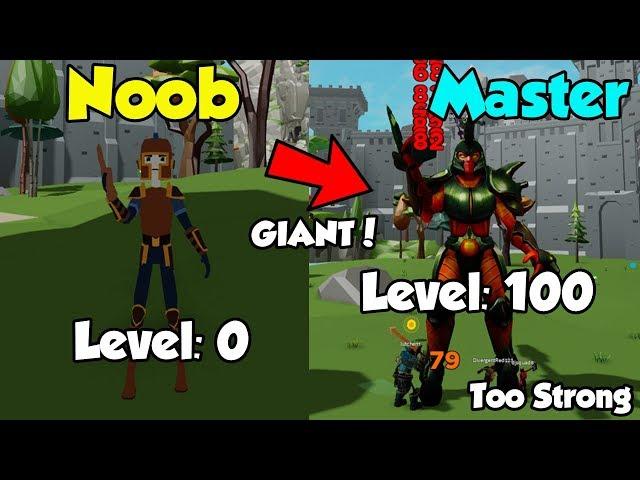 I Reached Level 100! On Leaderboard! OP! - Giant Simulator