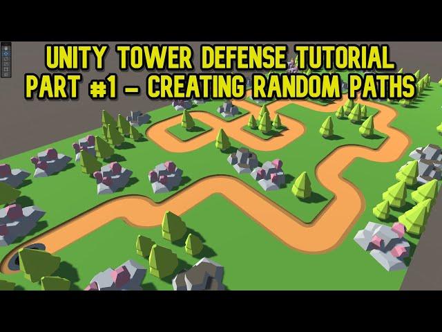 Unity Tower Defense 01 - Random Paths - Stream Replay