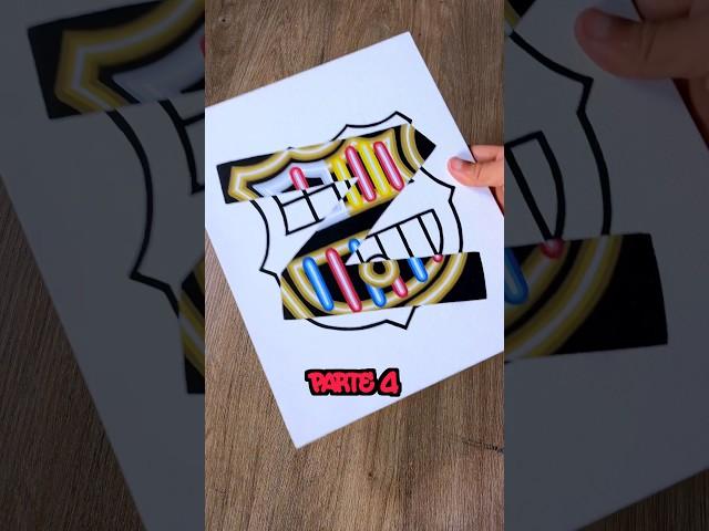 PINTÉ el ESCUDO del BARCELONA en EFECTO NEÓN 🟦🟥