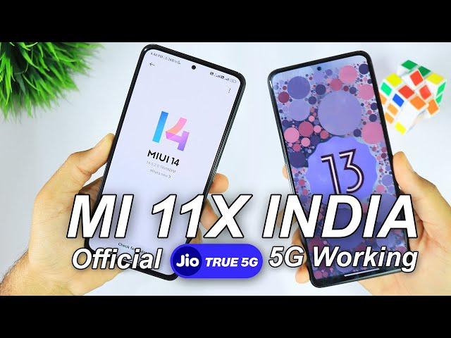 Mi 11X MIUI 14 India Android 13 Update | Jio 5G Sim Working Perfectly | Install 5G OTA Update