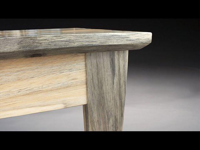 How To Build A Beetle Kill Pine Kitchen Table - Woodworking