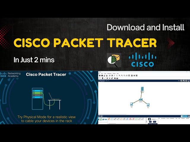 Download and Install Cisco Packet Tracer in Just 2 Minutes | Windows 11 / 10 | 2024