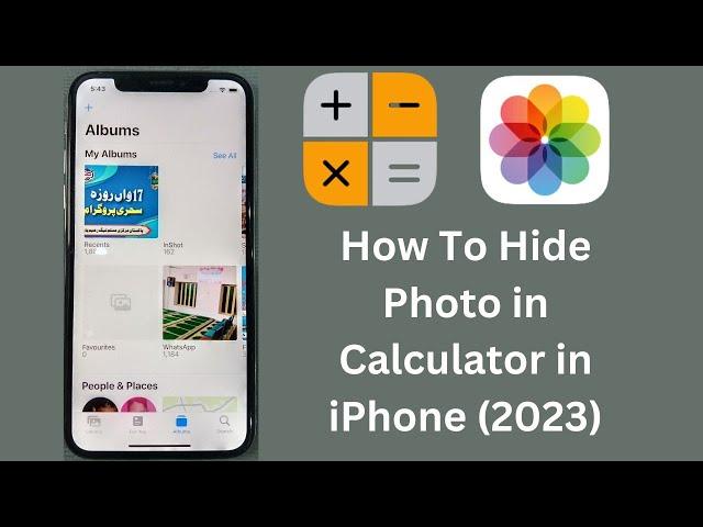 How to Hide Photos in Calculator on iPhone.