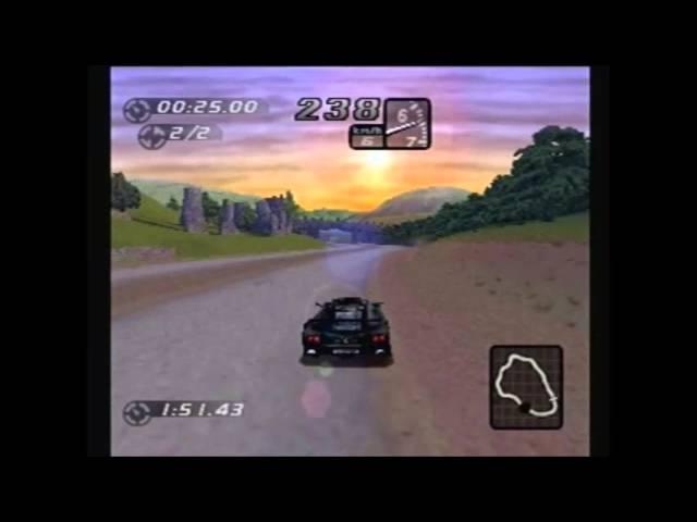 Greasyjoystick: Need for Speed: High Stakes - Celtic Ruins Time Trial - Ferrari F50