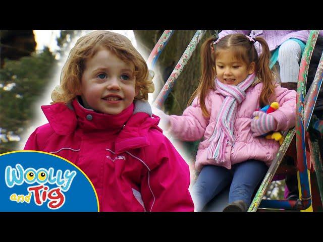 @WoollyandTigOfficial- Woolly and Tig - Playing at the Park | TV Show for Kids | Toy Spider