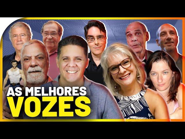 10 VOZES INCONFUNDÍVEIS da dublagem que VOCÊ JÁ OUVIU !! Os Melhores Dubladores #1