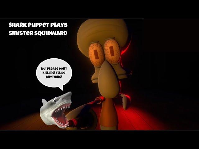 SB Movie: Shark Puppet plays Sinister Squidward!