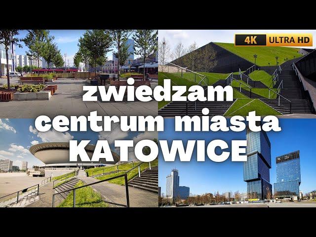 Zwiedzam centrum miasta Katowice 