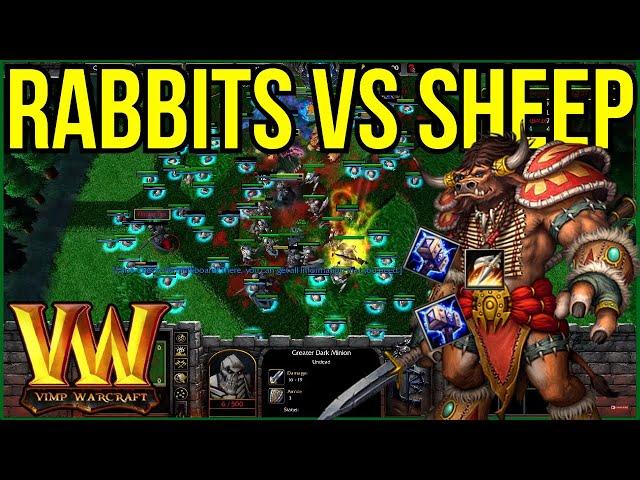 Rabbits vs Sheep in Warcraft 3 | TABLES HAVE TURNED
