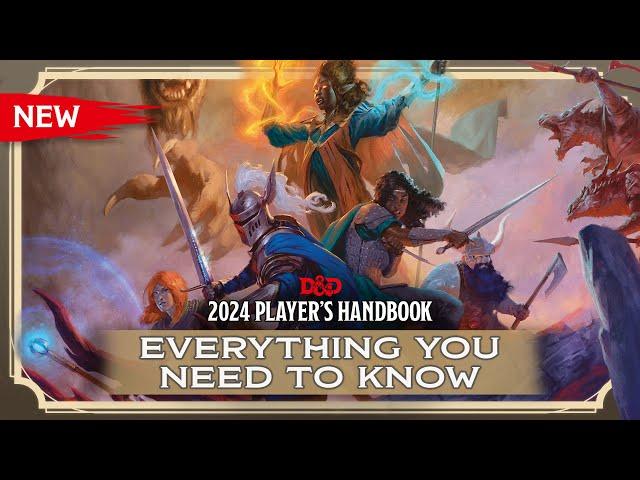 2024 Player's Handbook | Everything You Need to Know | D&D