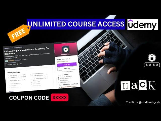 How to get Udemy Courses for FREE in 2024 | Udemy Coupon Code 2024 | Latest Udemy Coupons