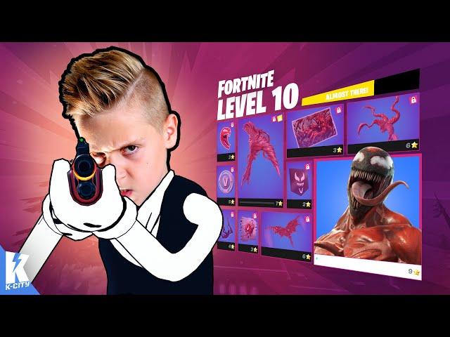 1 Elim = 5 Battle Pass Levels (Fortnite Challenge) K-CITY GAMING