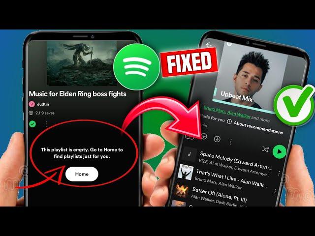 Cara Memperbaiki Spotify Mod Apk Tidak Berfungsi | Memperbaiki Masalah Daftar Putar Spotify Kosong