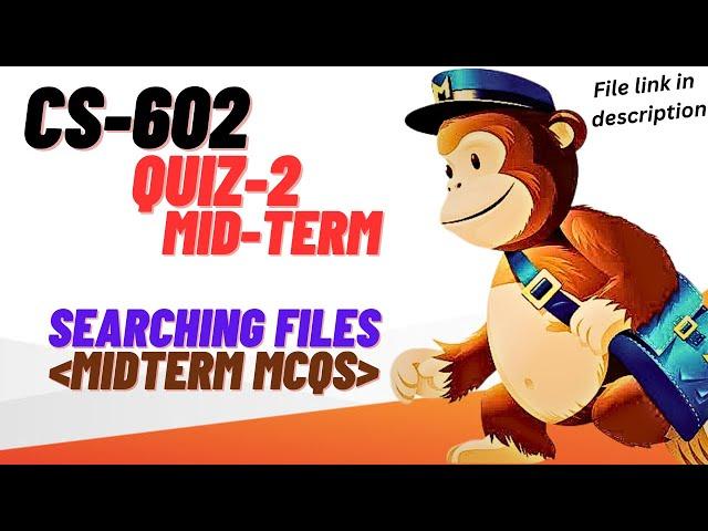 Cs602 Quiz 2 Spring 2023 | file link in description | cs602 quiz 2 2023 | CS602 quiz 2