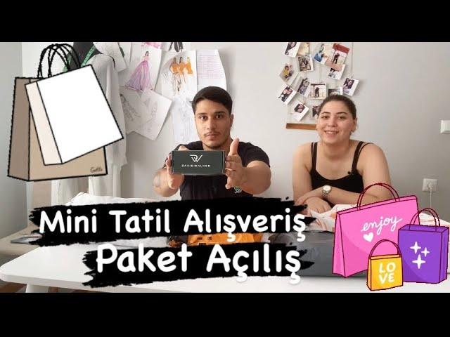 Alışveriş paketleri açıyoruz #vlog