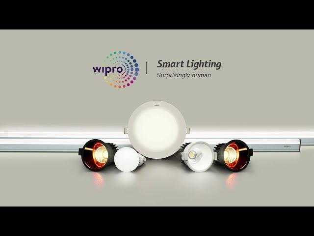 Wipro Smart Lighting Solutions - Control your lights from anywhere!