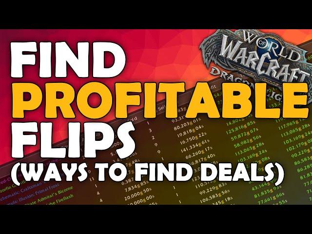 Finding Profitable Flips in World of Warcraft Gold Making