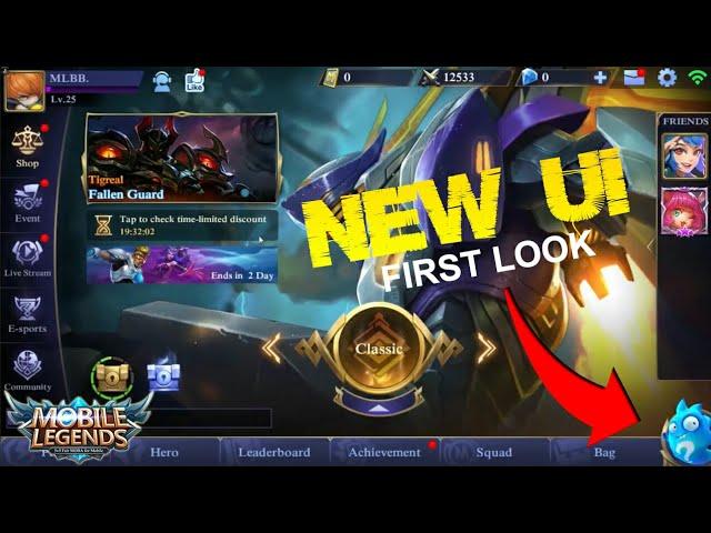 Mobile Legends New UI First Look at Next Update