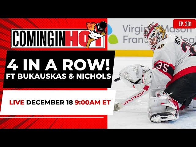 4 in a Row! Ft Bukauskas & Nichols - Coming in Hot LIVE - December 18