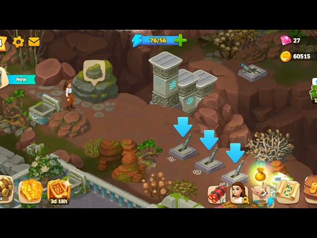 Island Questaway valley of wind, Bridge puzzle, Game play