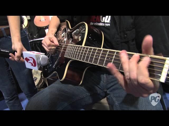 Summer NAMM '11 - Wechter Guitars Roundneck Cutaway Resonator Demo
