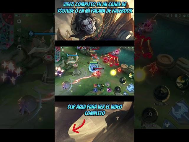 KUFRA JUNGLA FULL DAÑO FISICO | UN COMBO UNA KILL | BUILD TOP 1 GLOBAL - MLBB #mobilelegends #kufra