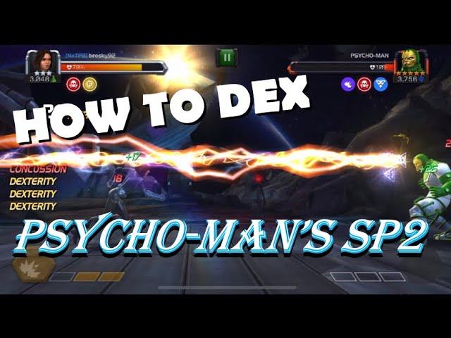 How To Fully Dex Psycho-Man’s Special 2 | Marvel Contest of Champions