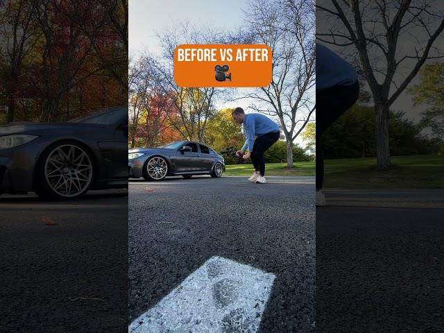 Before and After: Car Edition  #filmmaking #sonya7iii