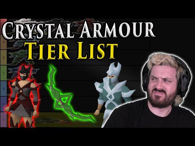 Crystal Armour Tier List for Oldschool Runescape