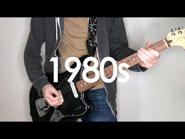 The 1980s: A Timeline of Guitar Riffs