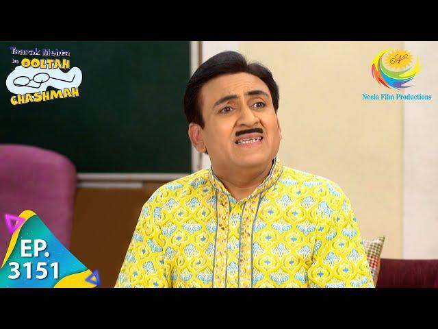 Taarak Mehta Ka Ooltah Chashmah - Ep 3151 - Full Episode - 22nd April,2021