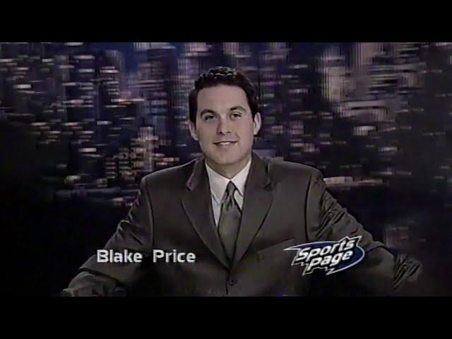 CKVU Sports Page promo with Blake Price - June 2001