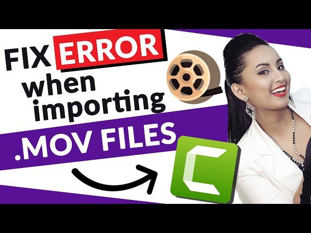 Camtasia 2020 How to Fix .MOV File Error ️ Follow These Steps!