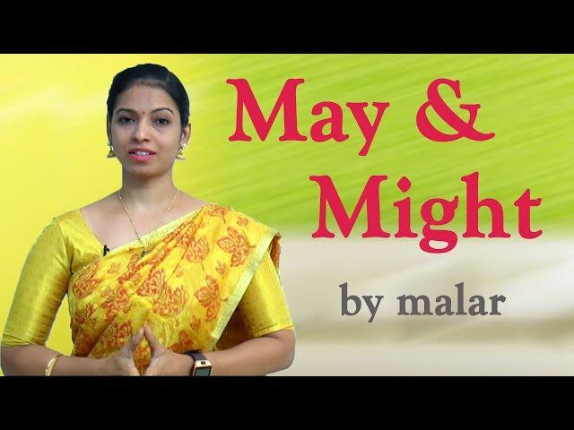 Usage of May & Might #74 - Learn English with Kaizen through Tamil