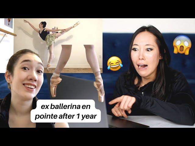 pointe shoe fitter reacts to ALEX HALL