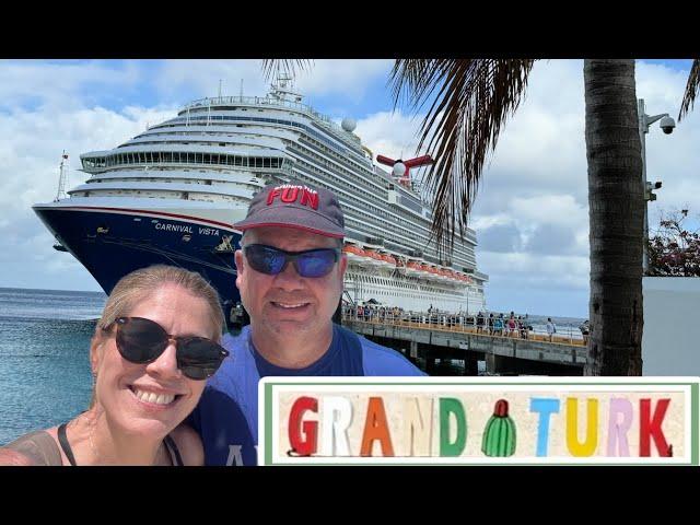 Carnival Vista Grand Turk | Governor's Beach | Light House| Donkeys| The Sandbar |  DEA Golf Cart