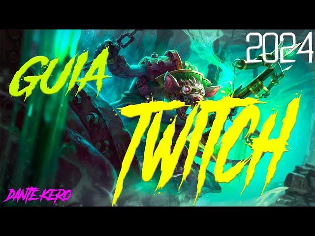  GUIA DE TWITCH S14 | COMO JUGAR TWITCH ADC APC | HABILIDADES, RUNAS, OBJETOS, SINERGIAS Y MÁS!! 