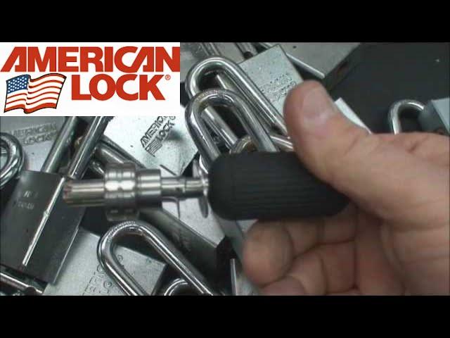 (17) Beating (Picking) the American Series 7260 Tubular Padlock