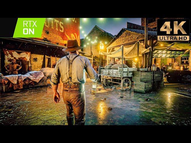 Red Dead Redemption 2 BEYOUND REALISM LOOKS ABSOLUTELY AMAZING MOD 4K60FPS