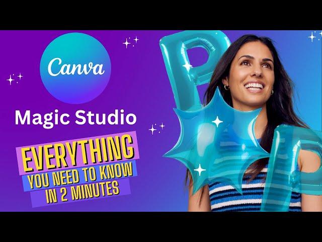 NEW!  Canva Magic Studio: Everything You Need to Know in 2 Minutes!