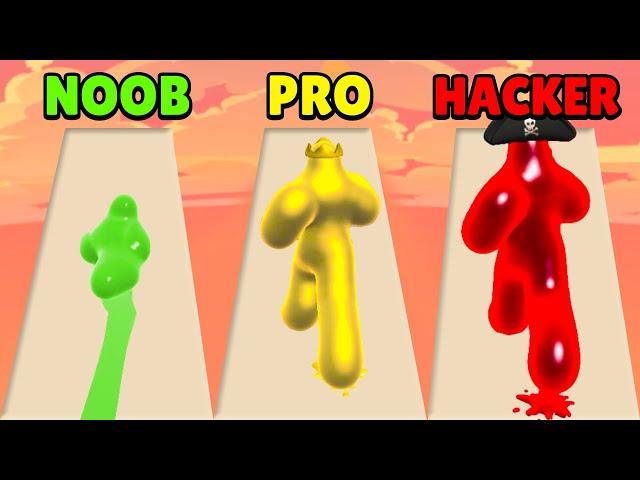  NOOB vs  PRO vs  HACKER - Blob Runner 3D | Download Play Store APK