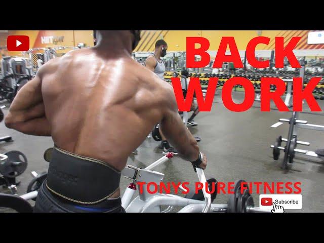 I'M BACK....BACK WORKOUT VIDEO