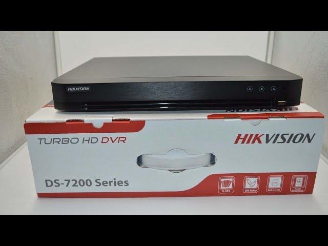 Hikvision 32CH Turbo HD DVR - 7200 Series - Quick Unboxing