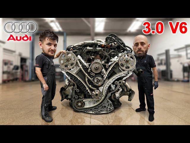 Audi A7 3.0 TDI V6 245hp - timing chain replacement at 270.000km