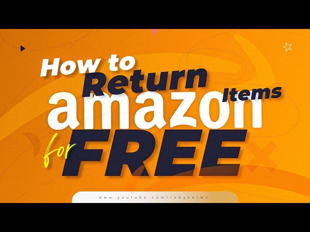 How to Return Amazon Items for FREE | £0 Return Reasons