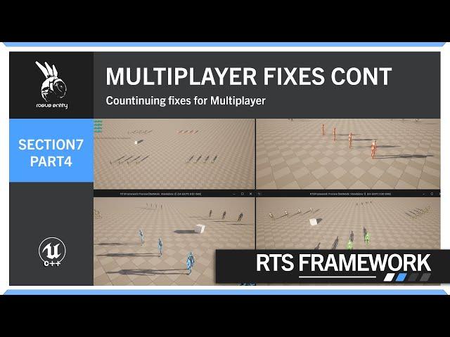 Multiplayer Fixes 2 | Section 7 | Part 4 | MP | RTS Framework | UE5