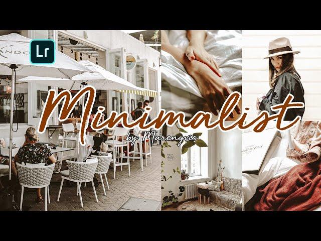 MINIMALIST | Lightroom Mobile Presets Tutorial 2020 | FREE DNG | Mareng Vic | Inspired by Shaplacido